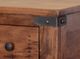 International Furniture Direct Parota II Brown Sofa Table-3