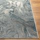 Surya Impulse Gray/Deep Teal 4'x6' Area Rug-5