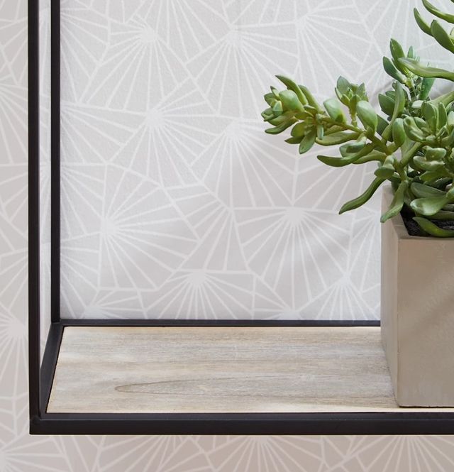 Signature Design by Ashley® Efharis 3-Piece Black Wall Shelf-2