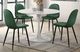Elements International Isadora 5-Piece Emerald/White Round Dining Set-0