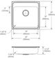 Elkay Lustertone® Classic Lustrous Satin 22" x 22" x 5-1/2" 3-Hole Single Bowl Drop-In ADA Sink-2
