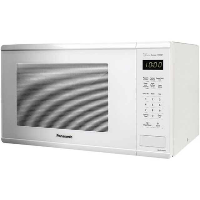 Panasonic® 1.3 Cu. Ft. White Countertop Microwave-1