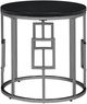Elements International Ester 2-Piece Black/Chrome Occasional Table Set-2