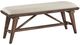 Homelegance® Monroe Cream/Walnut Bench-0