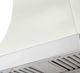 AGA Cascade 36" White Wall Mounted Range Hood with Polished Chrome Trim-1