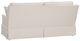 Fairfield® Customizable Kelly Skirted Sofa with Two Knife-Edge Backs over One Seat-2