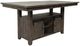Jofran Inc. Madison County 7-Piece Barnwood High/Low Dining Set-2