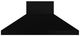 Vent-A-Hood® 66" Black Wall Mounted Range Hood-0