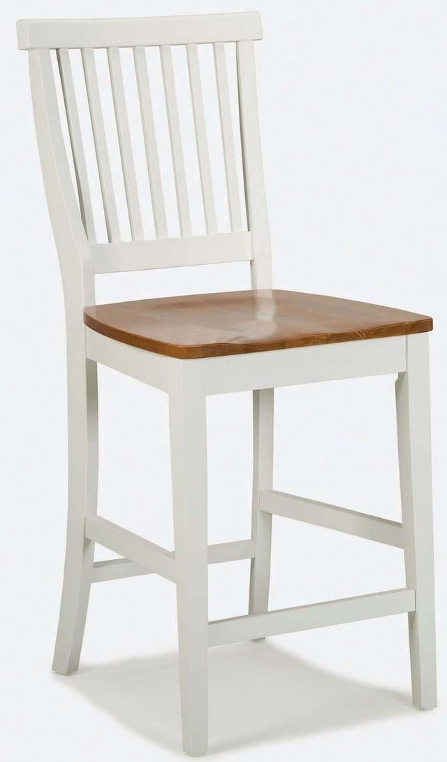 homestyles® Americana White Counter Stool-0