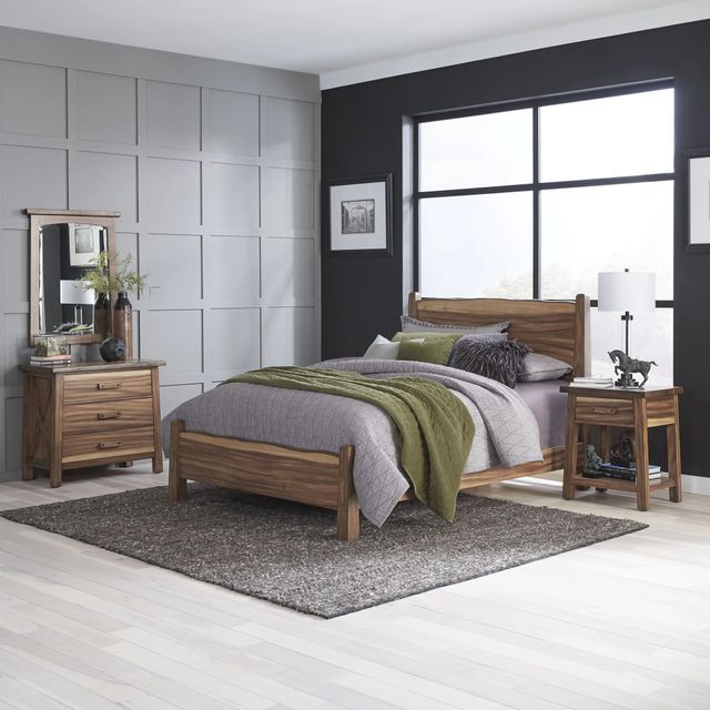 homestyles® Forest Retreat 4-Piece Brown Bedroom Set-1