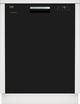 Beko 24" Black Front Control Built In Dishwasher-0