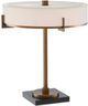 Currey & Company Jacobi Antique Brass/Black/Off-White Table Lamp-0