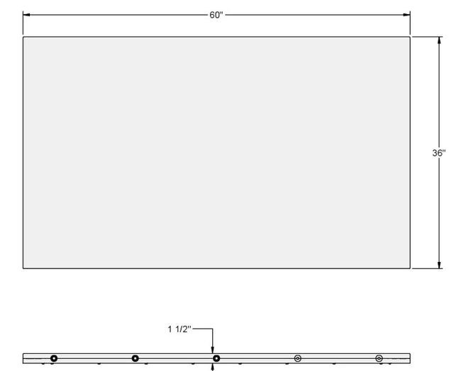 Amisco Customizable Alex Rectangular Dining Table-3