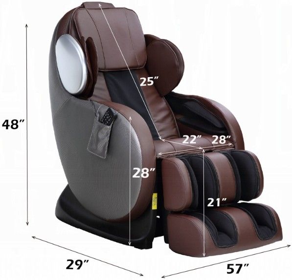 ACME Furniture Pacari Chocolate Massage Chair-3