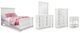 Signature Design by Ashley® Kaslyn 5-Piece White Full Panel Bed Set-0