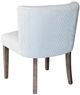 Nest Home Collections Weston Channel Ivory/Gray Wash Dining Chair-4
