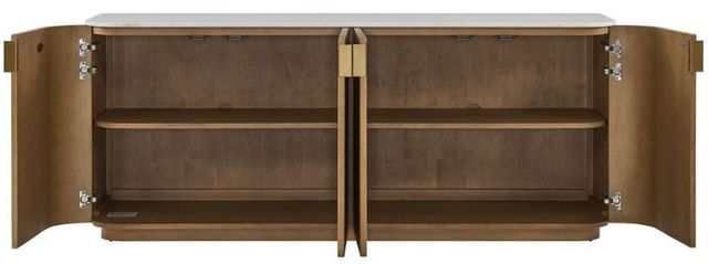 Uttermost® Arik Natural/White 4-Door Cabinet-4