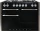 AGA™ Mercury 48" Gloss Black Pro Style Dual Fuel Range-0