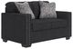 Benchcraft® Jasmine Peaks Coal Loveseat-0