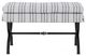 A.R.T. Furniture® Alcove Burnished Brass/Sidecar Graphite Single Bench-2