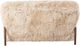 Four Hands Sandro Champagne Mongolian Fur Settee-4