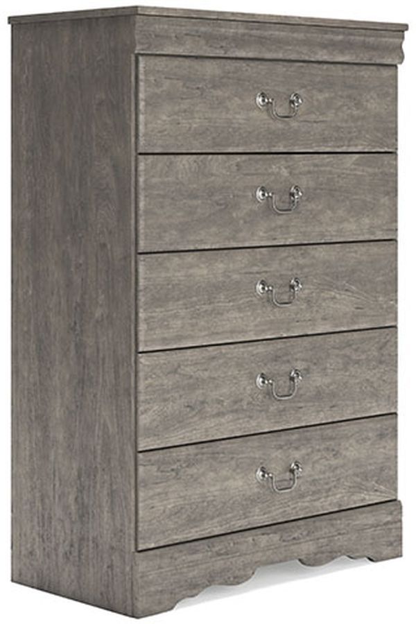 Signature Design by Ashley® Bayzor Warm Gray Vintage Chest of Drawers-0