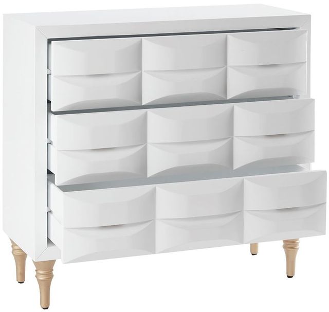 Olliix by Madison Park White Rubrix Chest-3