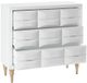 Olliix by Madison Park White Rubrix Chest-3