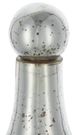 A & B Home Antique Silver 12" Glass Jar with Lid-2