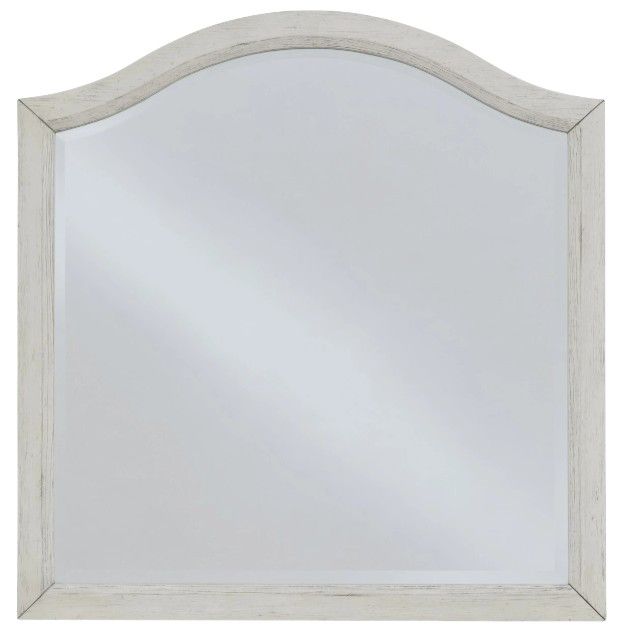 Signature Design by Ashley® Robbinsdale Antique White Vanity Mirror-1