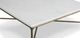 Bassett® Furniture Keswick Bronze/White Square Cocktail Table-4