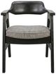 Sunny Designs™ Wren Gray/Umbra Black Dining Arm Chair-2
