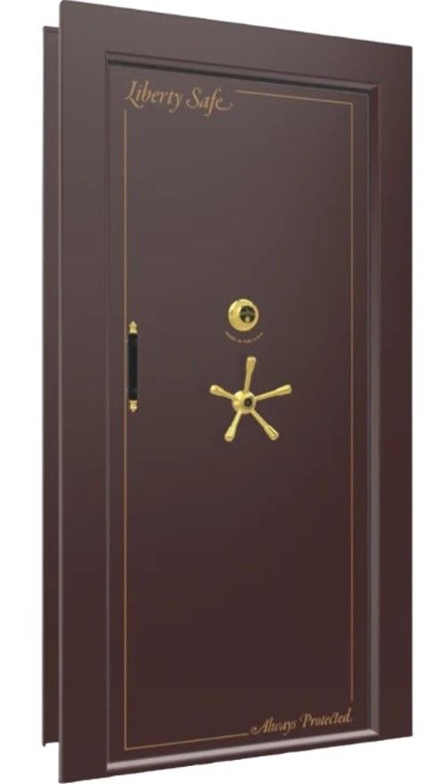 Liberty Safe Beast Burgundy Marble In-Swing Right Hinge Mechanical Vault Door-0