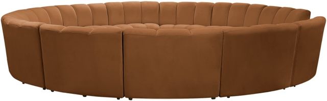 Meridian Furniture Infinity 12-Piece Saddle Velvet Modular Sectional-2