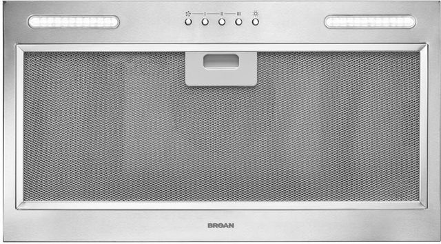 Broan® 21" Stainless Steel Custom Hood Power Pack-0
