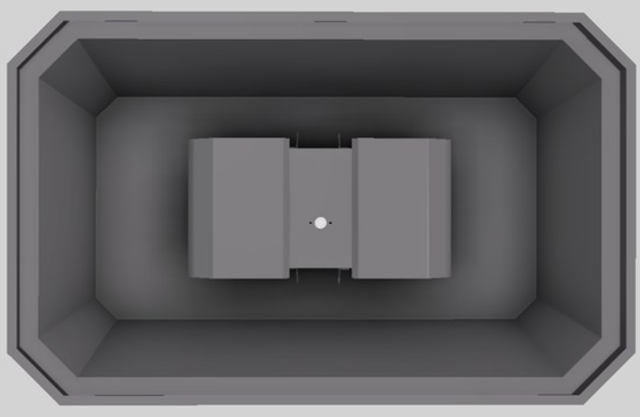 Vent-A-Hood® Designer Series 48" Gunsmoke Island Range Hood-1