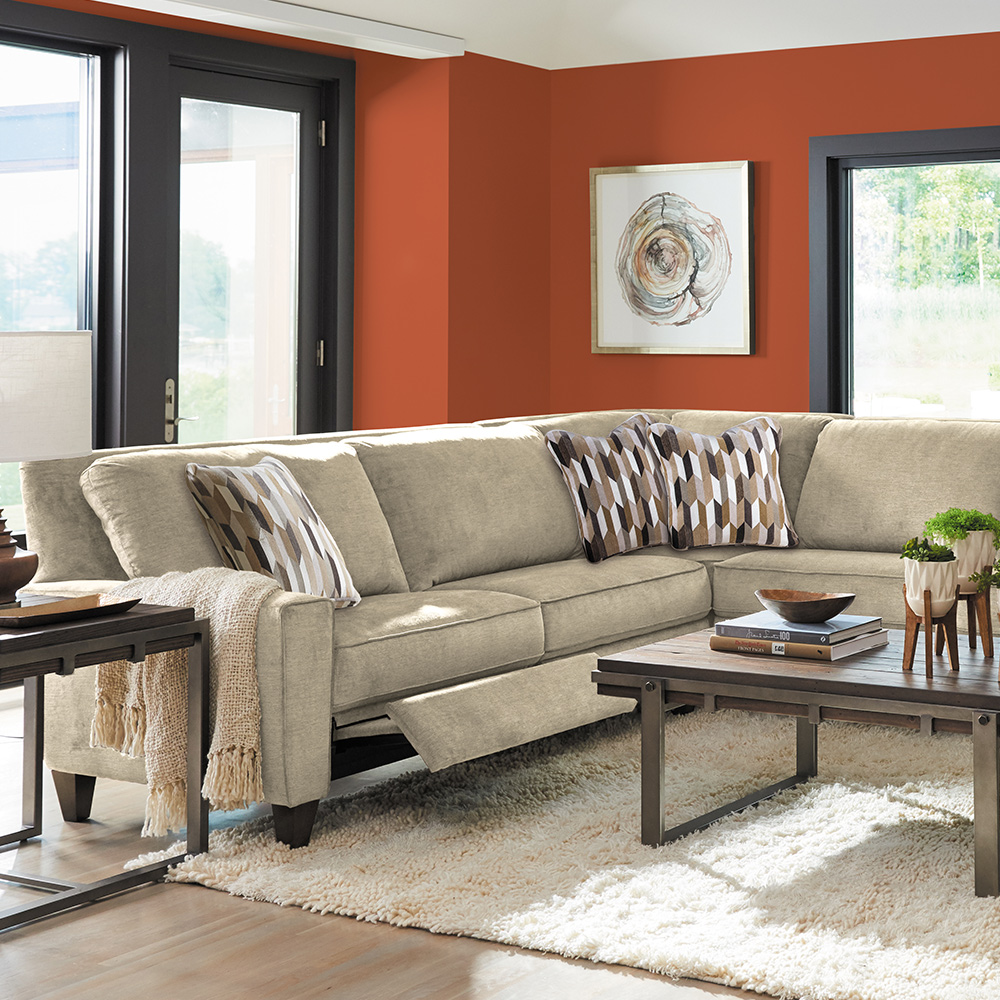 La-Z-Boy® Edie duo® 3-Piece Reclining Sectional | Kubin's