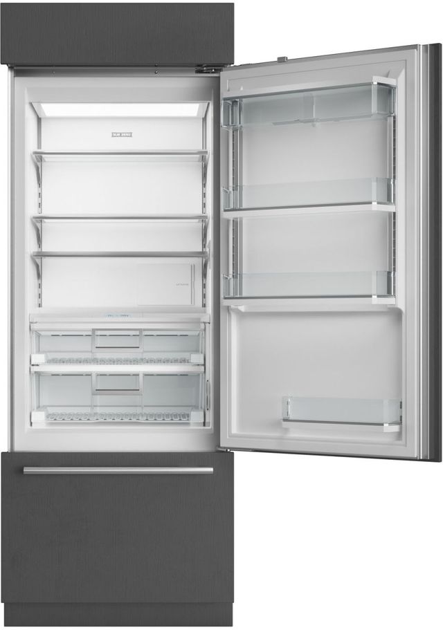Sub-Zero® Classic Series 30" 17 Cu. Ft. Panel Ready Built-In Bottom Left Hinge Freezer Refrigerator with Internal Water Dispenser-1
