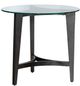Liberty Furniture Capri 3-Piece Clear/Espresso Table Set-3