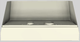 Vent-A-Hood® Designer Series 60" Biscuit Wall Mounted Range Hood-3