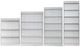 Liberty Furniture Magnolia Manor 4-Piece Antique White Wall Bookcase-0