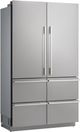 SKS Transitional Series 48" 26 Cu. Ft. Stainless Steel Built-In French Door Refrigerator-4