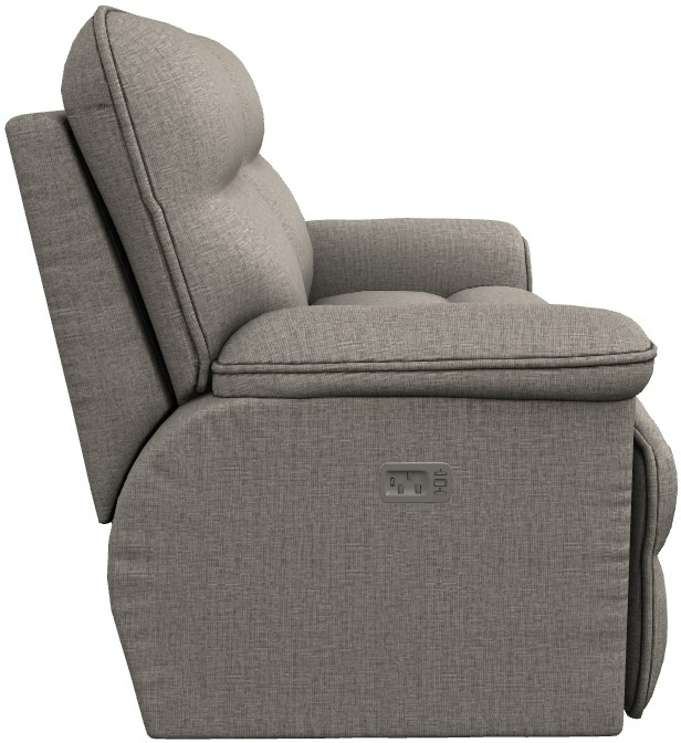 La-Z-Boy® Jay Linen Power Reclining Loveseat with Headrest | Dewey