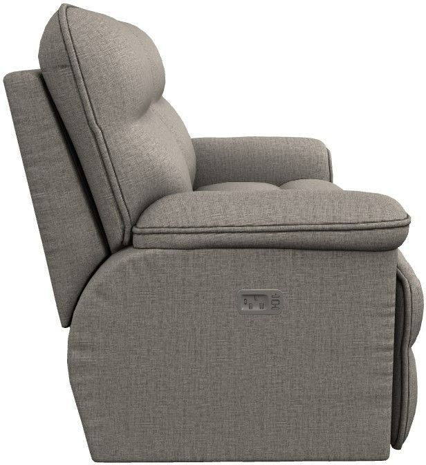 La-Z-Boy® Jay Linen Power Reclining Loveseat with Headrest-2