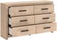 Signature Design by Ashley® Sanginlane Tan Dresser-1