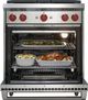Wolf® 30" Stainless Steel Pro Style Natural Gas Range-2