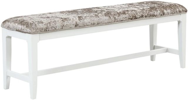 Bernards Renascence Brown/Pearl White Bedside Bench-0