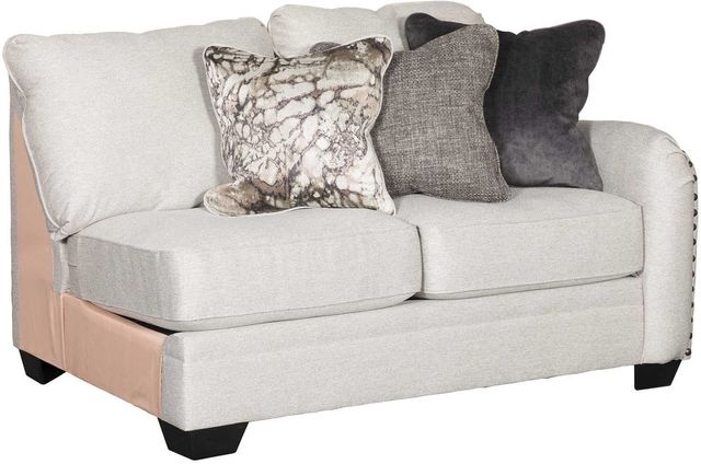 Benchcraft® Dellara 4-Piece Chalk Left-Arm Facing Sectional with Corner Chaise-2