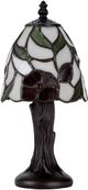 Cal® Lighting & Accessories Tiffany Dark Bronze/Green/Red Accent Lamp-1