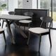 Furniture of America® Sargans 7-Piece Black Wenge Dining Table Set-5